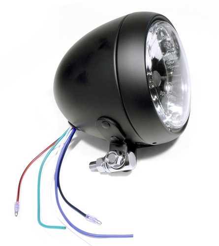 Faro proiettore nero - faro, 4,5"